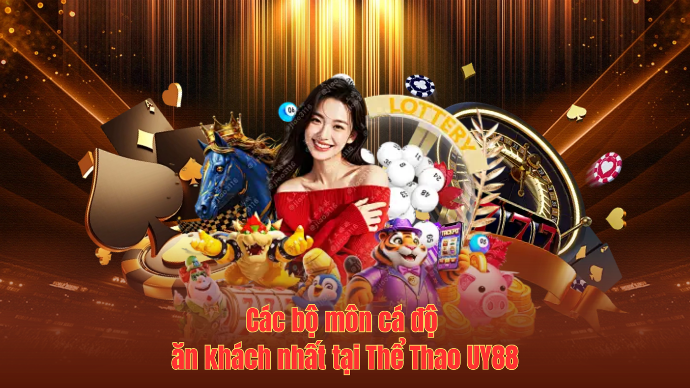 Các bộ môn cá độ ăn khách nhất tại Thể Thao UY88