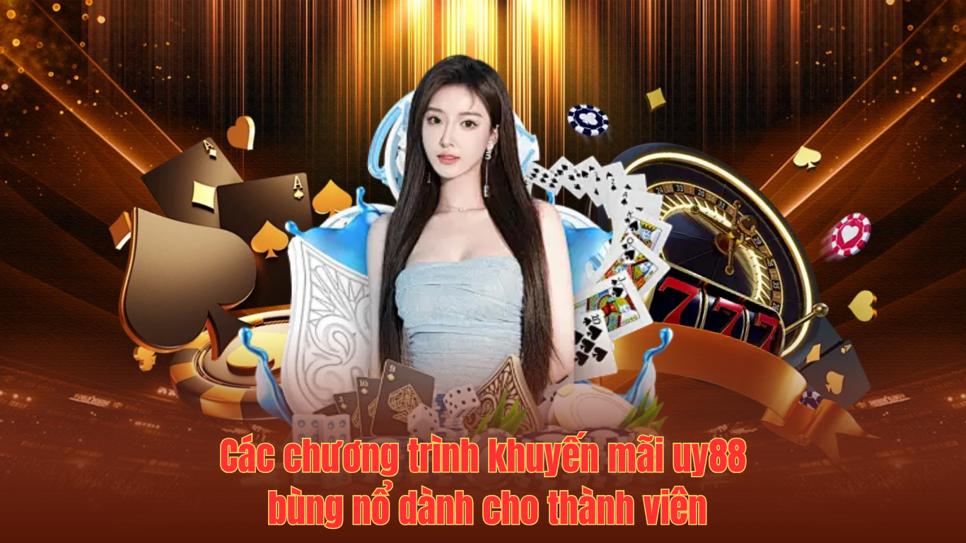 Các chương trình khuyến mãi uy88 bùng nổ dành cho thành viên