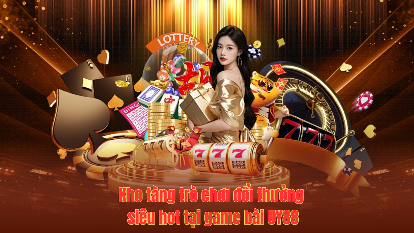 Kho tàng trò chơi đổi thưởng siêu hot tại game bài UY88