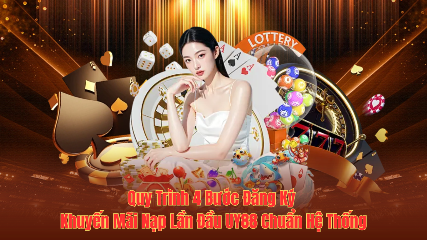 Quy Trình 4 Bước Đăng Ký Khuyến Mãi Nạp Lần Đầu UY88 Chuẩn Hệ Thống